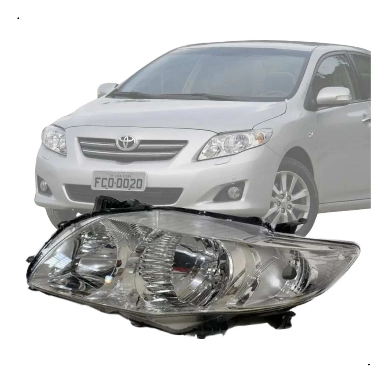 Farol Esquerdo Toyota Corolla 2008-2012 8117002800