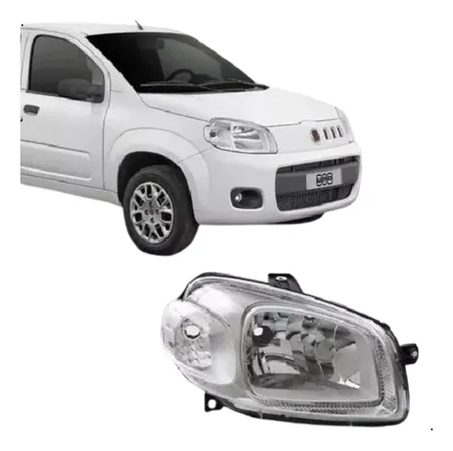 Farol Direito Fiat Uno 2011 A 2014 0160770