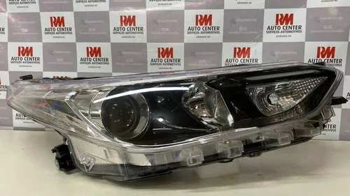 Farol Led Mascara Negra Yaris Direito 811300dj10