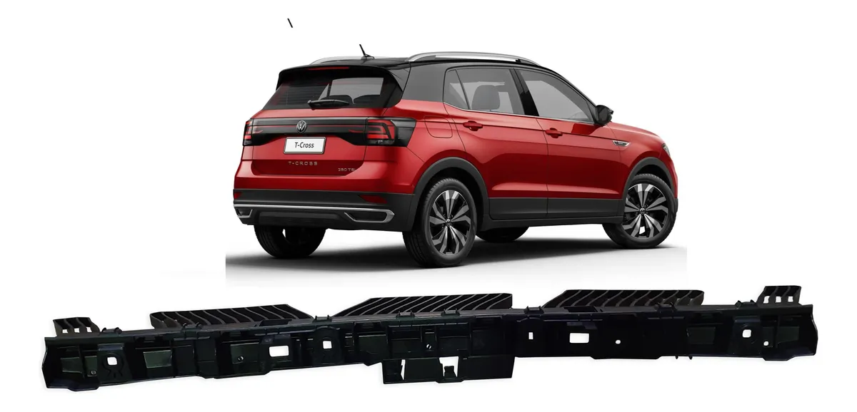 Guia Central Para-choque Tras Volkswagen T-cross 2gp807863